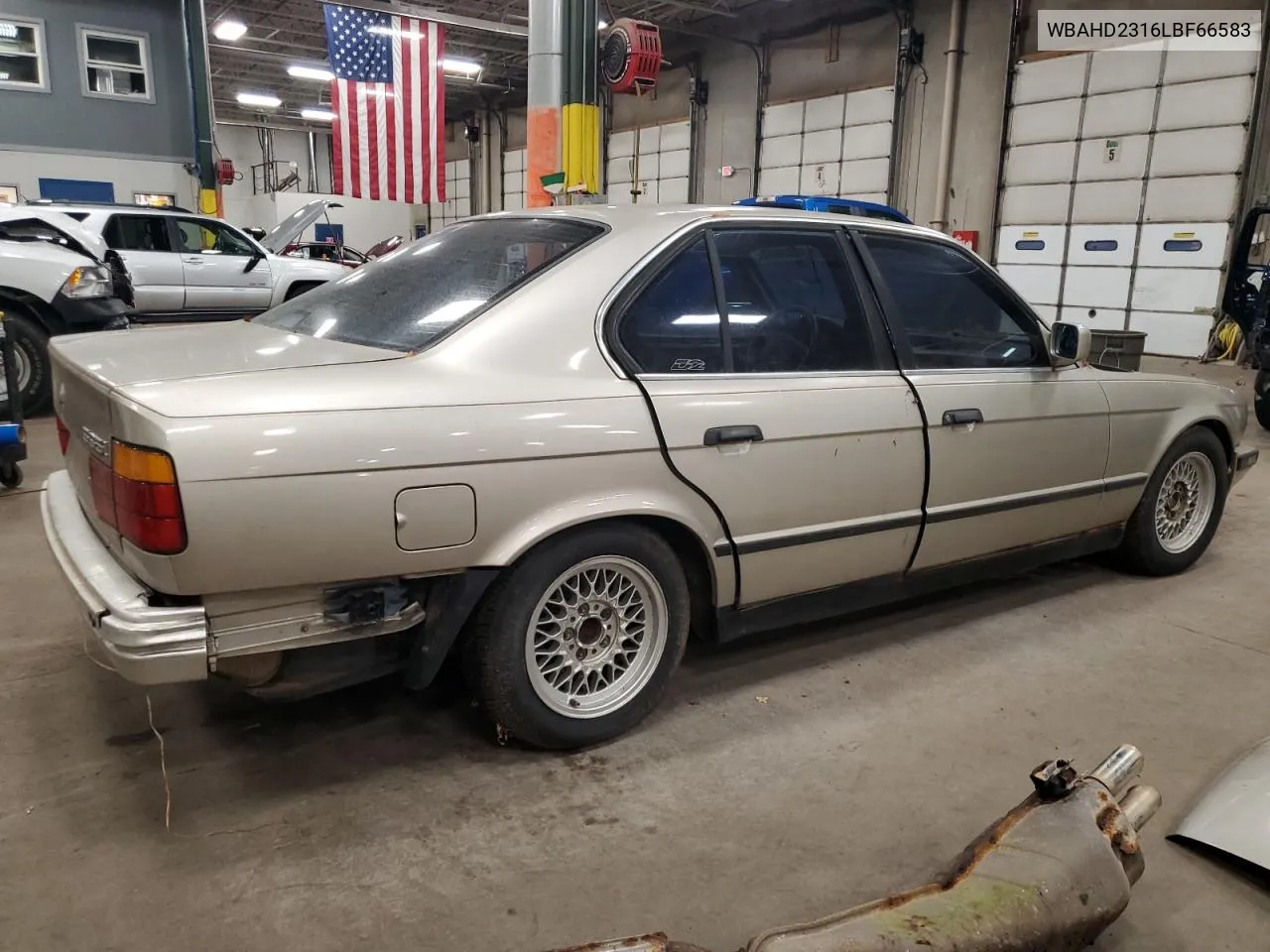 1990 BMW 535 I Automatic VIN: WBAHD2316LBF66583 Lot: 79308664