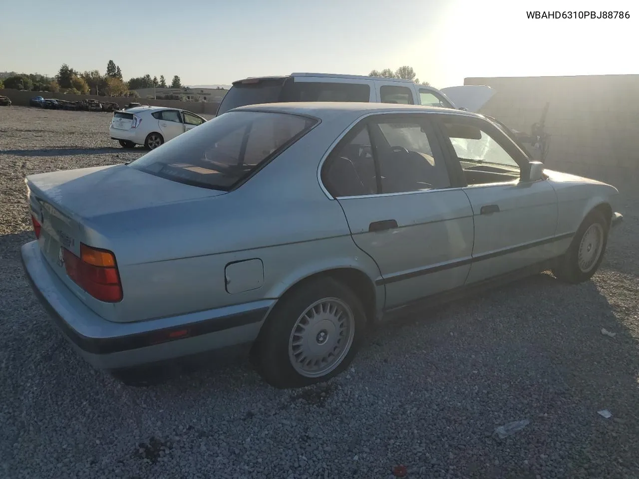 1993 BMW 525 I Automatic VIN: WBAHD6310PBJ88786 Lot: 77653974