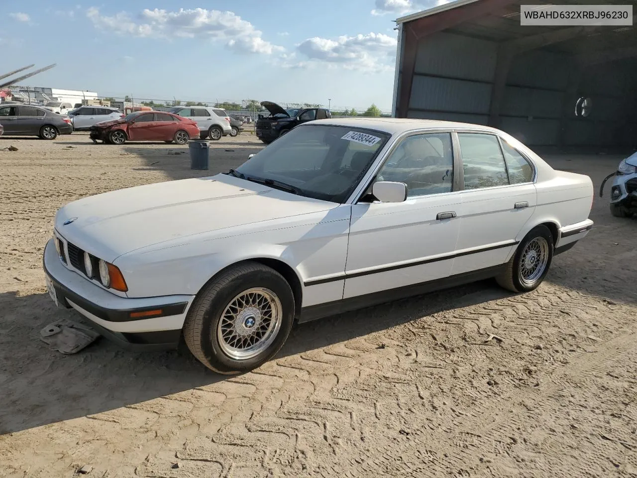 1994 BMW 525 I Automatic VIN: WBAHD632XRBJ96230 Lot: 74289344