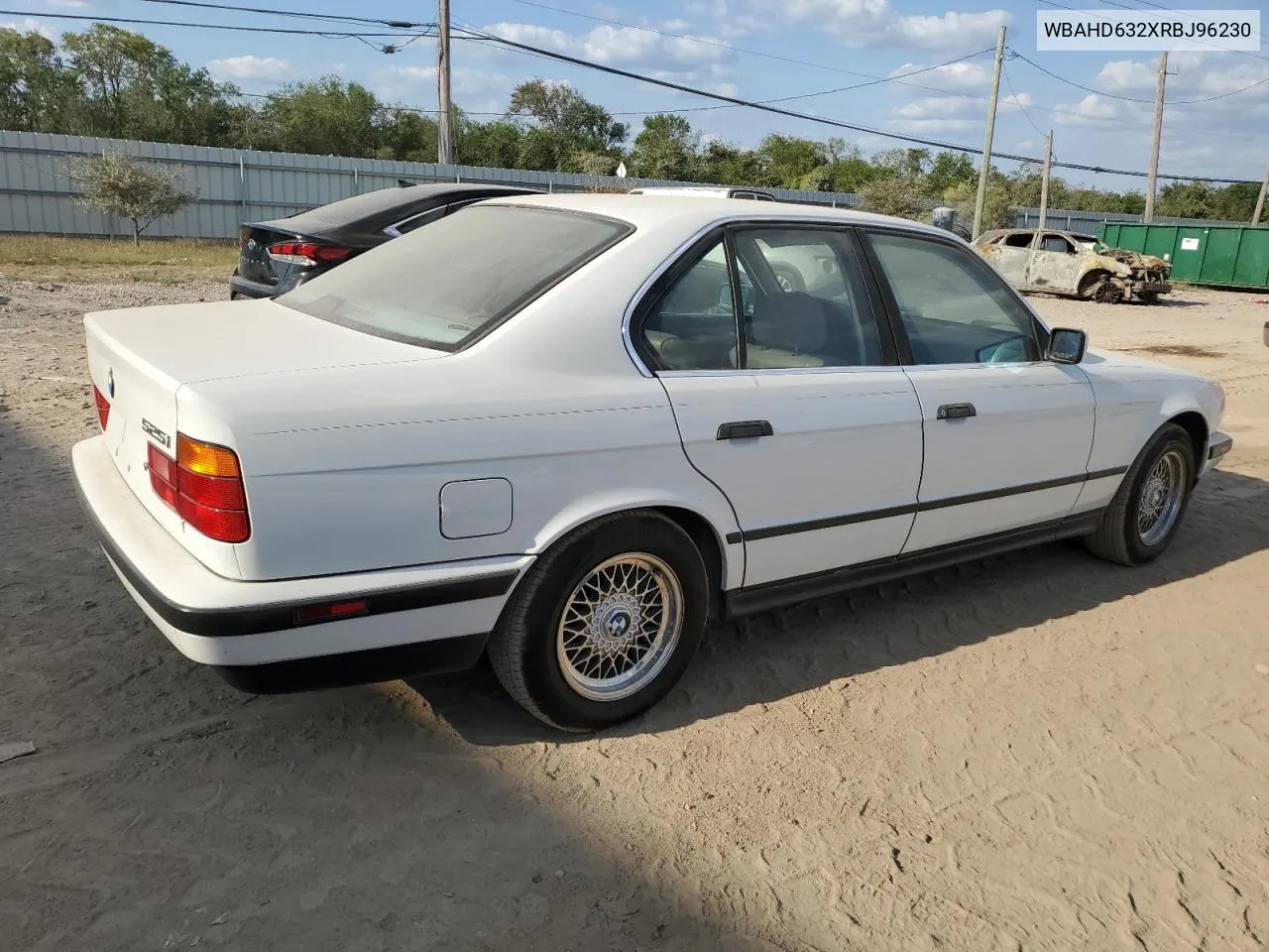 1994 BMW 525 I Automatic VIN: WBAHD632XRBJ96230 Lot: 74289344