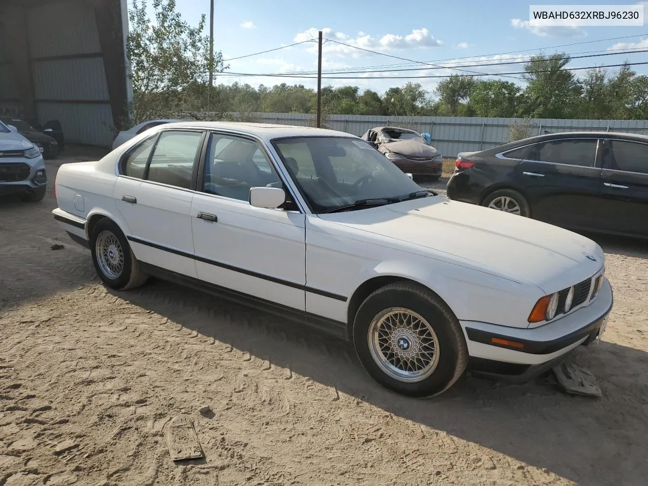 1994 BMW 525 I Automatic VIN: WBAHD632XRBJ96230 Lot: 74289344