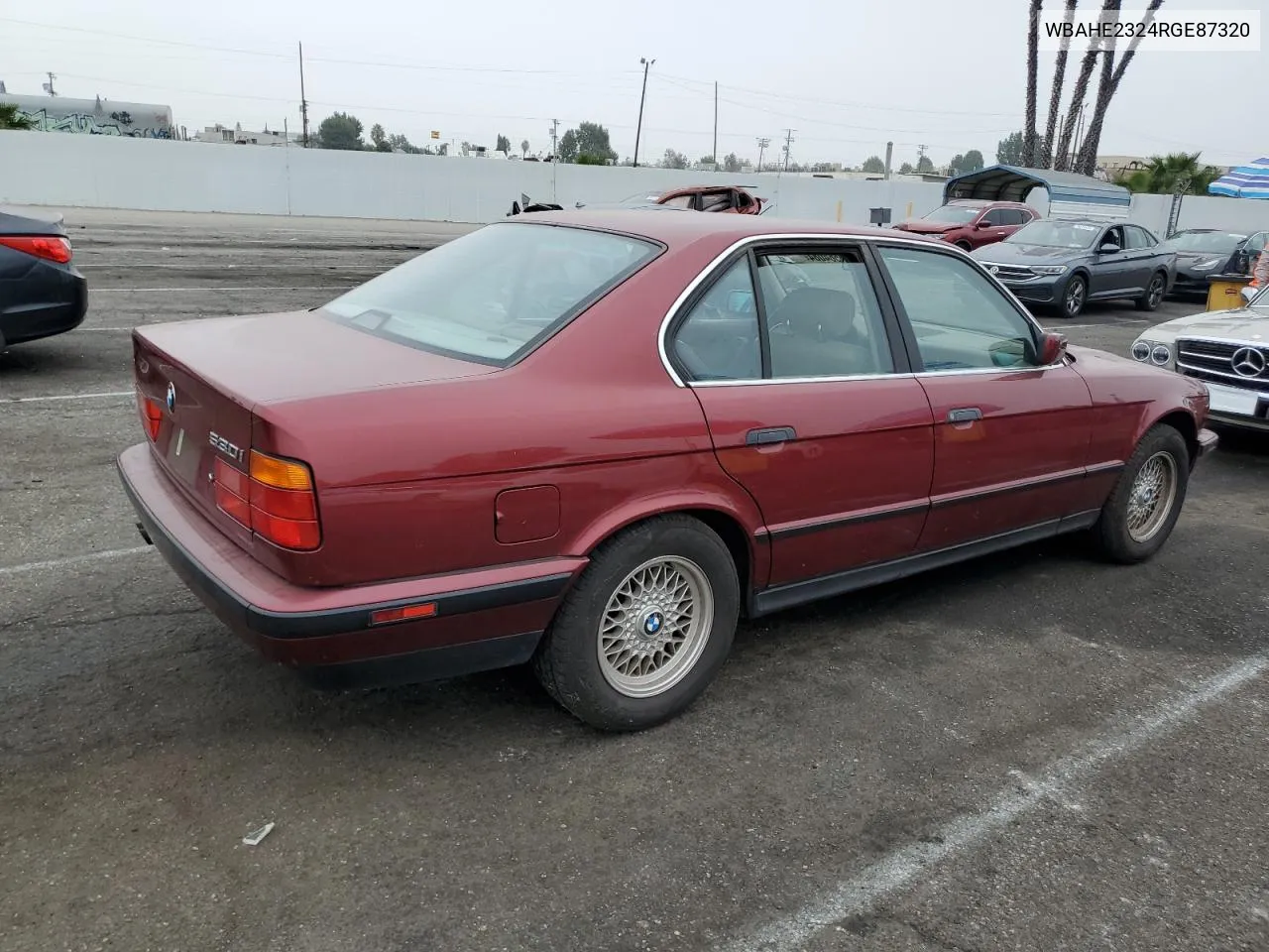 1994 BMW 530 I Automatic VIN: WBAHE2324RGE87320 Lot: 75564084