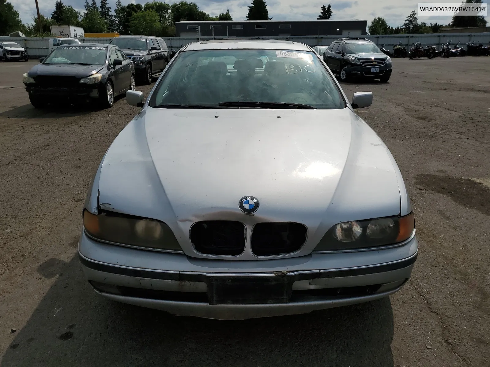 1997 BMW 528 I Automatic VIN: WBADD6326VBW16414 Lot: 68361544