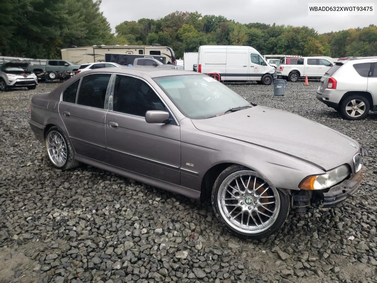 1998 BMW 528 I Automatic VIN: WBADD632XWGT93475 Lot: 71192224