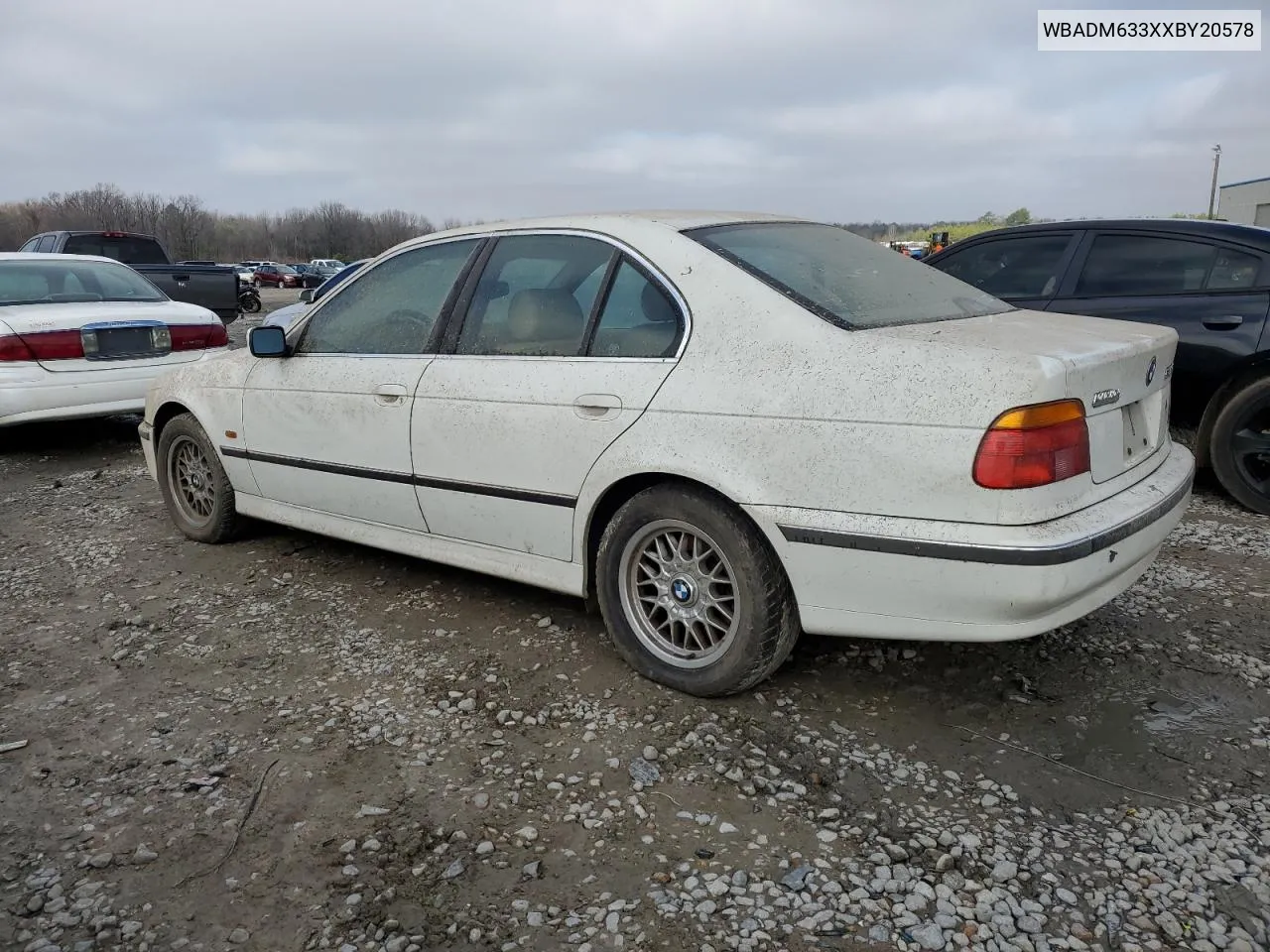 1999 BMW 528 I Automatic VIN: WBADM633XXBY20578 Lot: 68376904