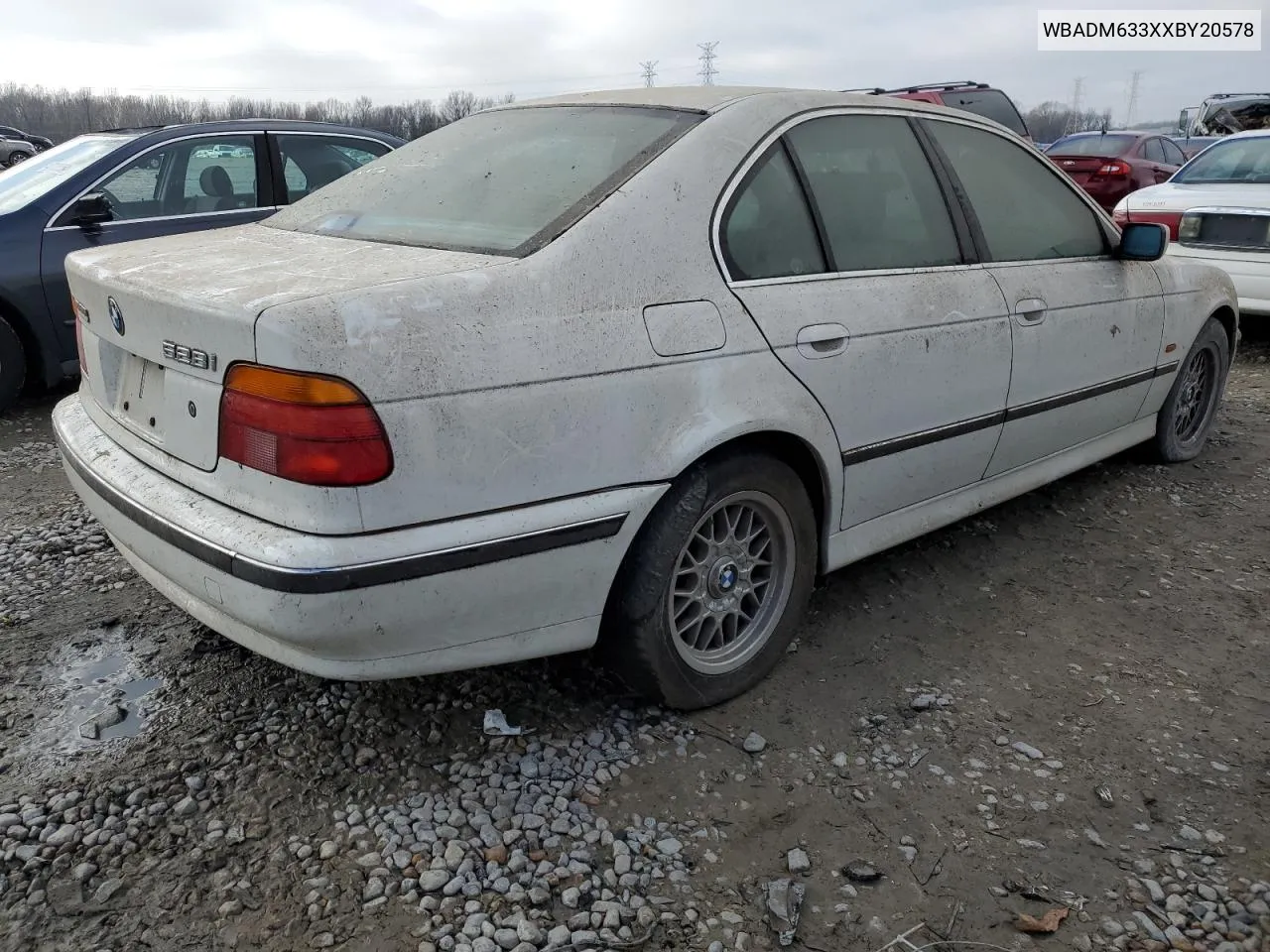 WBADM633XXBY20578 1999 BMW 528 I Automatic