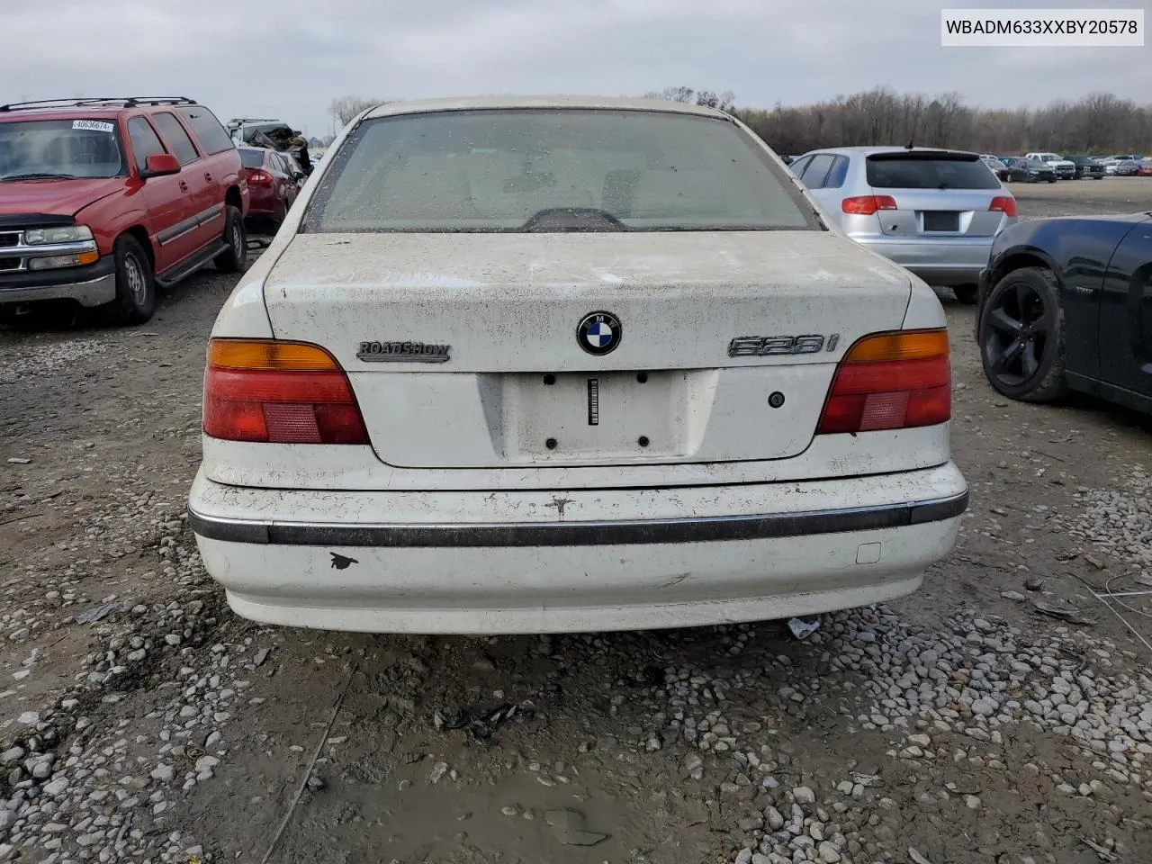 1999 BMW 528 I Automatic VIN: WBADM633XXBY20578 Lot: 68376904