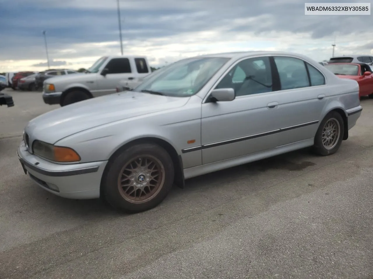 1999 BMW 528 I Automatic VIN: WBADM6332XBY30585 Lot: 74830704