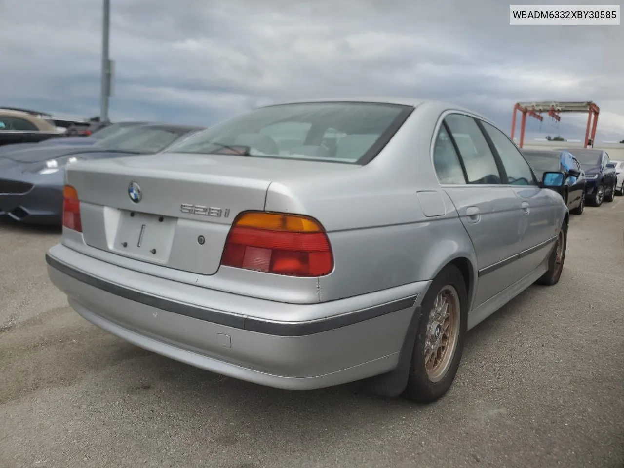 1999 BMW 528 I Automatic VIN: WBADM6332XBY30585 Lot: 74830704