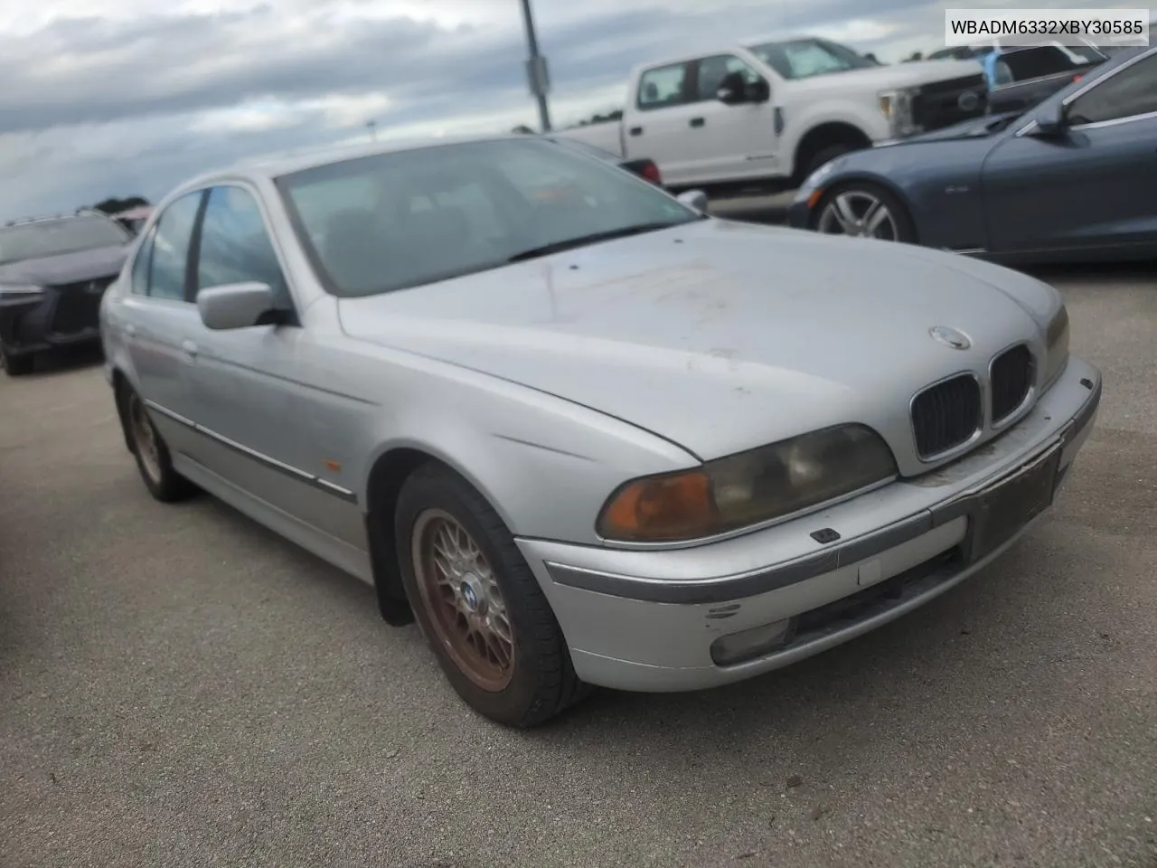 1999 BMW 528 I Automatic VIN: WBADM6332XBY30585 Lot: 74830704