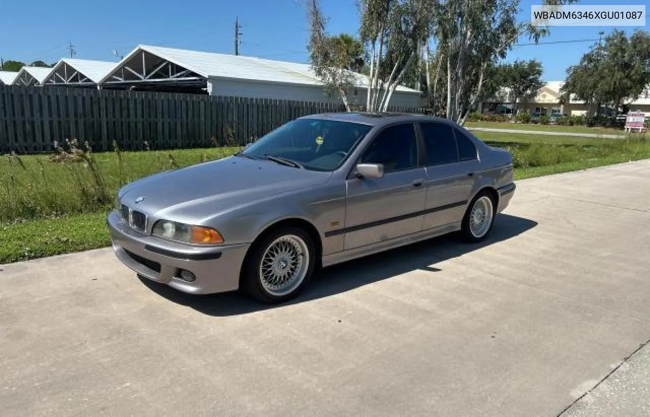 1999 BMW 528 I Automatic VIN: WBADM6346XGU01087 Lot: 76328624