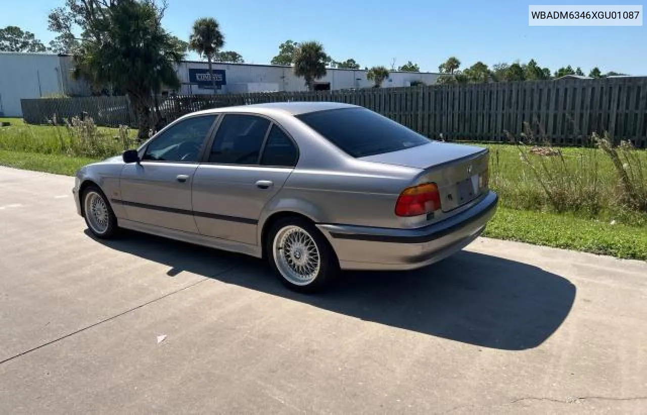 1999 BMW 528 I Automatic VIN: WBADM6346XGU01087 Lot: 76328624