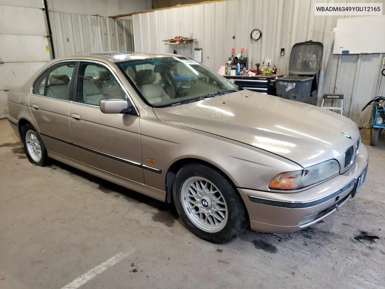 2000 BMW 528 I Automatic VIN: WBADM6349YGU12165 Lot: 67863904