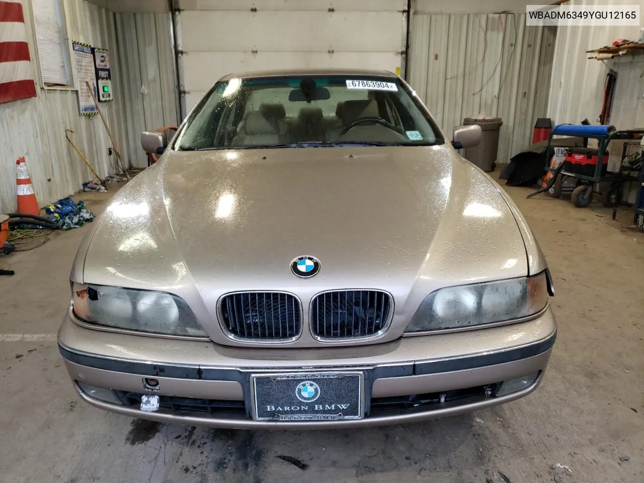 2000 BMW 528 I Automatic VIN: WBADM6349YGU12165 Lot: 67863904