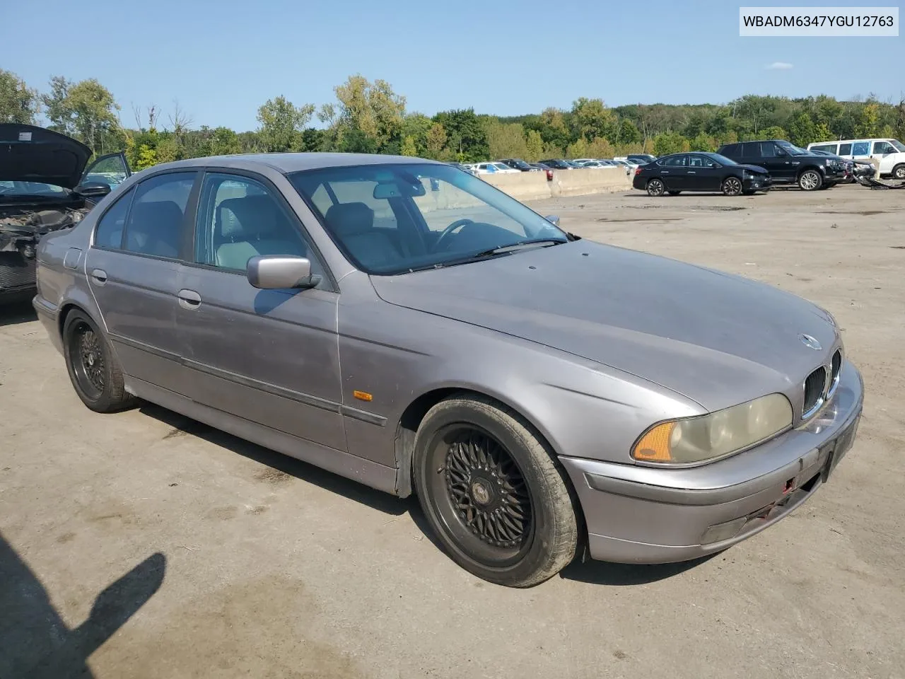 2000 BMW 528 I Automatic VIN: WBADM6347YGU12763 Lot: 71466884