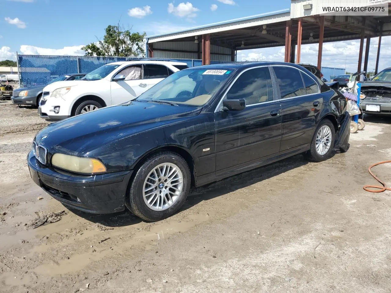 2001 BMW 530 I Automatic VIN: WBADT63421CF09775 Lot: 69180694