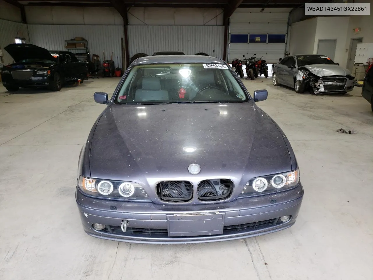 2001 BMW 525 I Automatic VIN: WBADT43451GX22861 Lot: 69608164