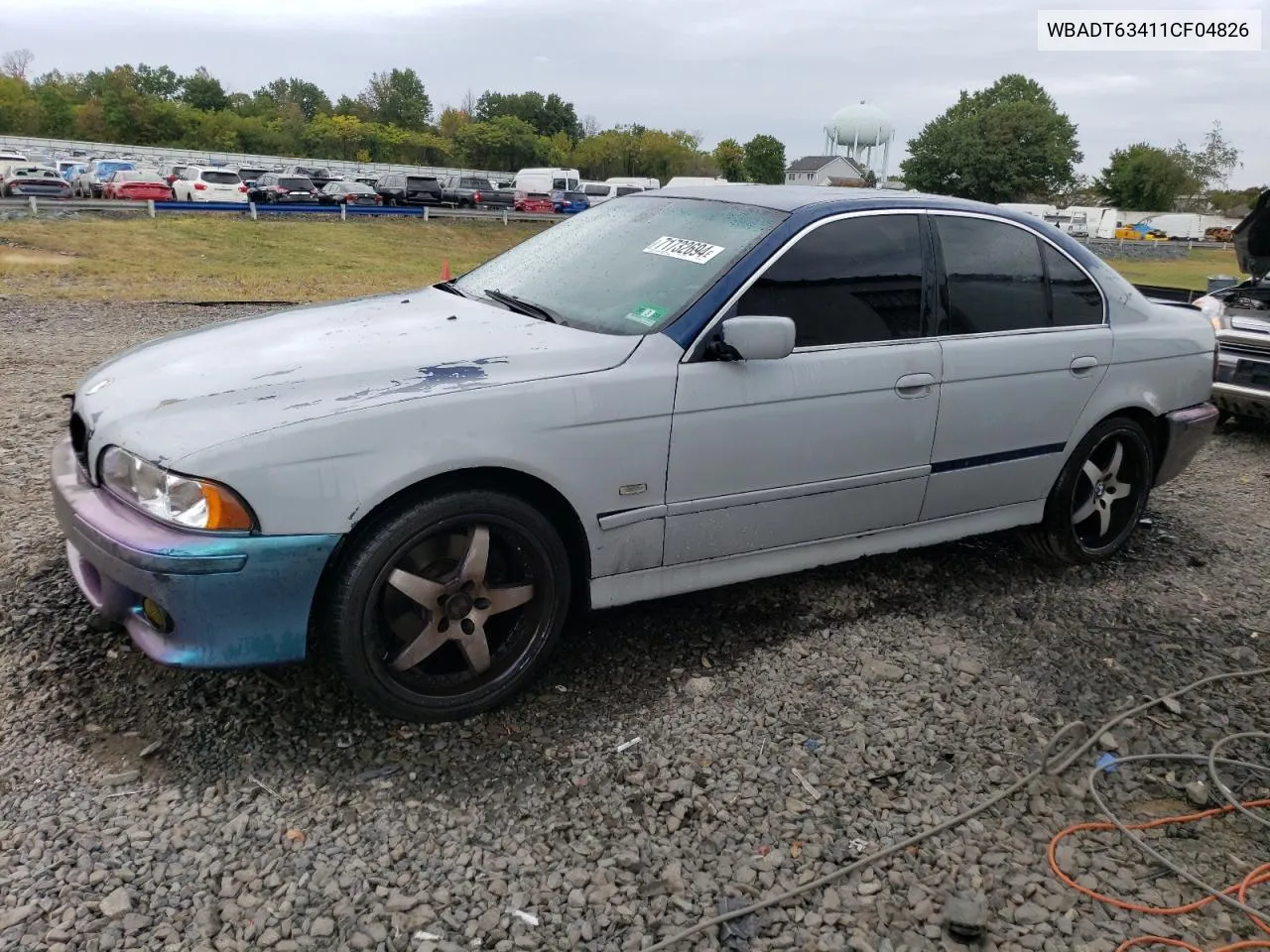 2001 BMW 530 I Automatic VIN: WBADT63411CF04826 Lot: 71732694