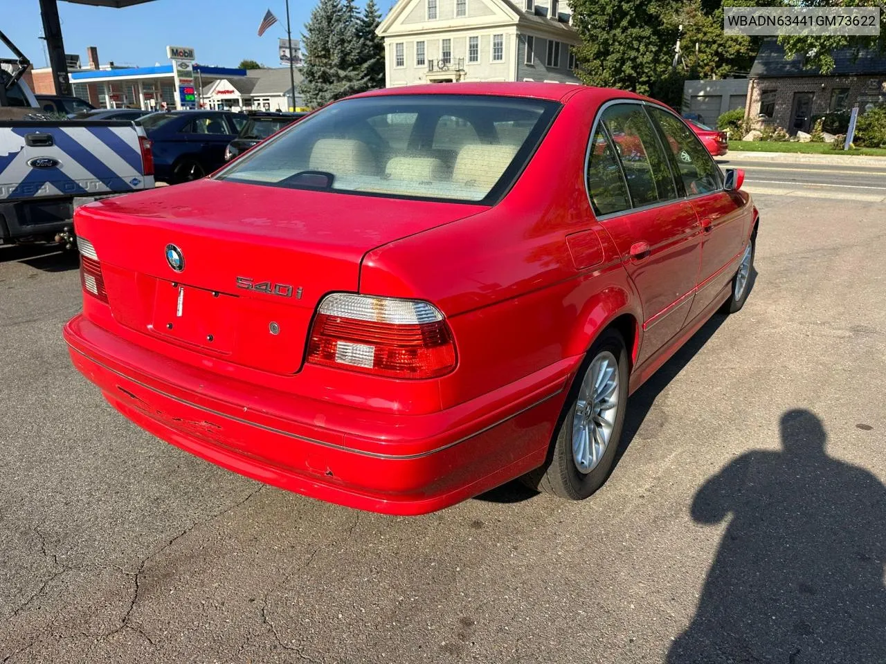 2001 BMW 540 I Automatic VIN: WBADN63441GM73622 Lot: 72142734