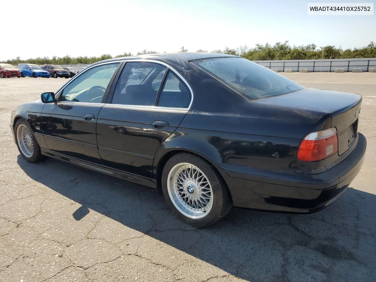 2001 BMW 525 I Automatic VIN: WBADT43441GX25752 Lot: 76389874