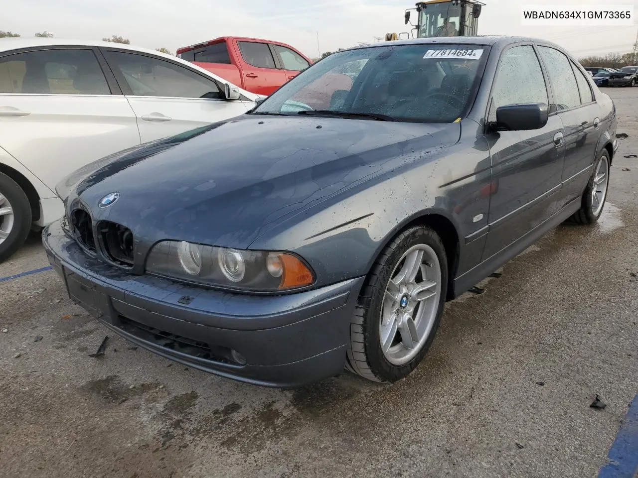 2001 BMW 540 I Automatic VIN: WBADN634X1GM73365 Lot: 77814684