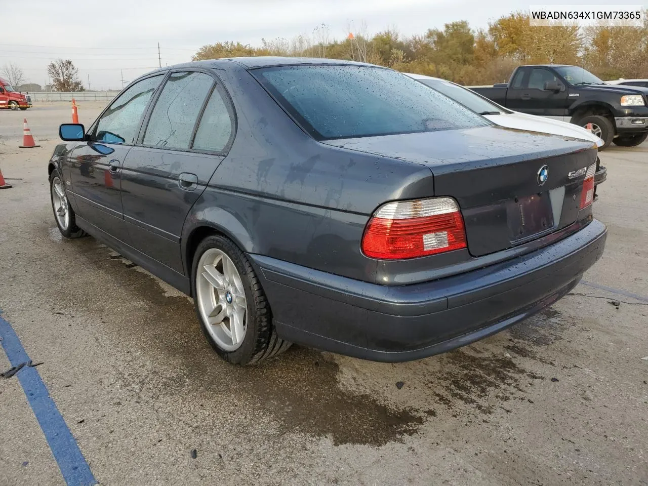 2001 BMW 540 I Automatic VIN: WBADN634X1GM73365 Lot: 77814684