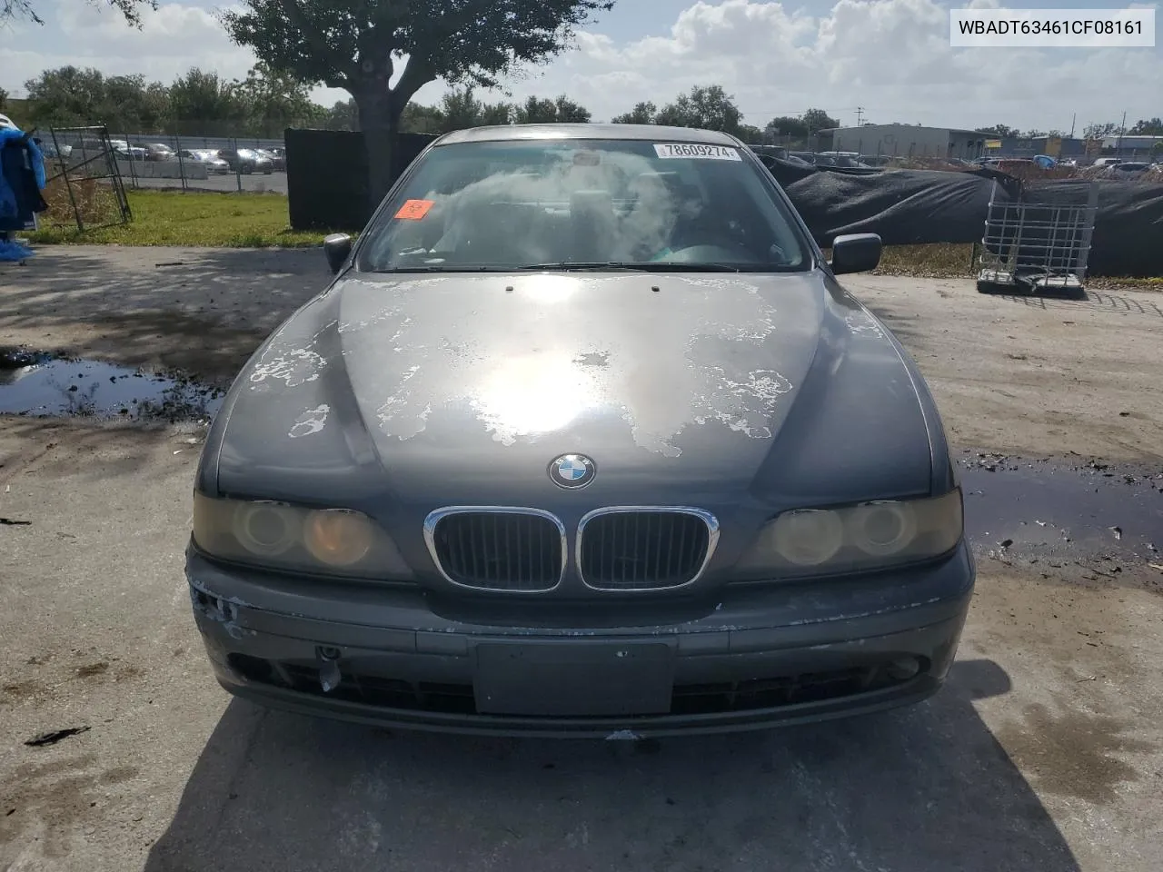 2001 BMW 530 I Automatic VIN: WBADT63461CF08161 Lot: 78609274