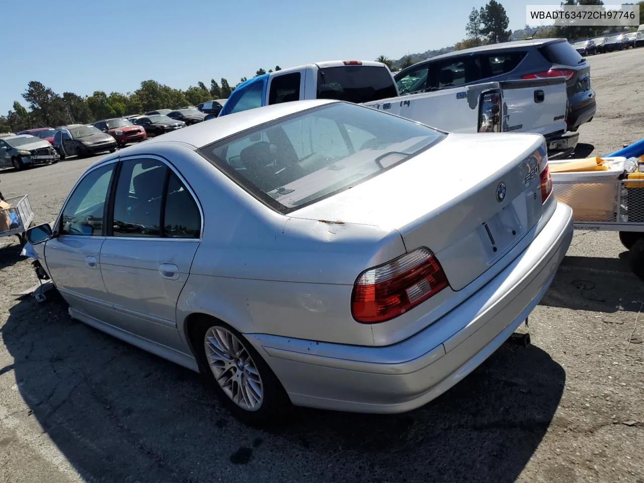 2002 BMW 530 I Automatic VIN: WBADT63472CH97746 Lot: 68353454