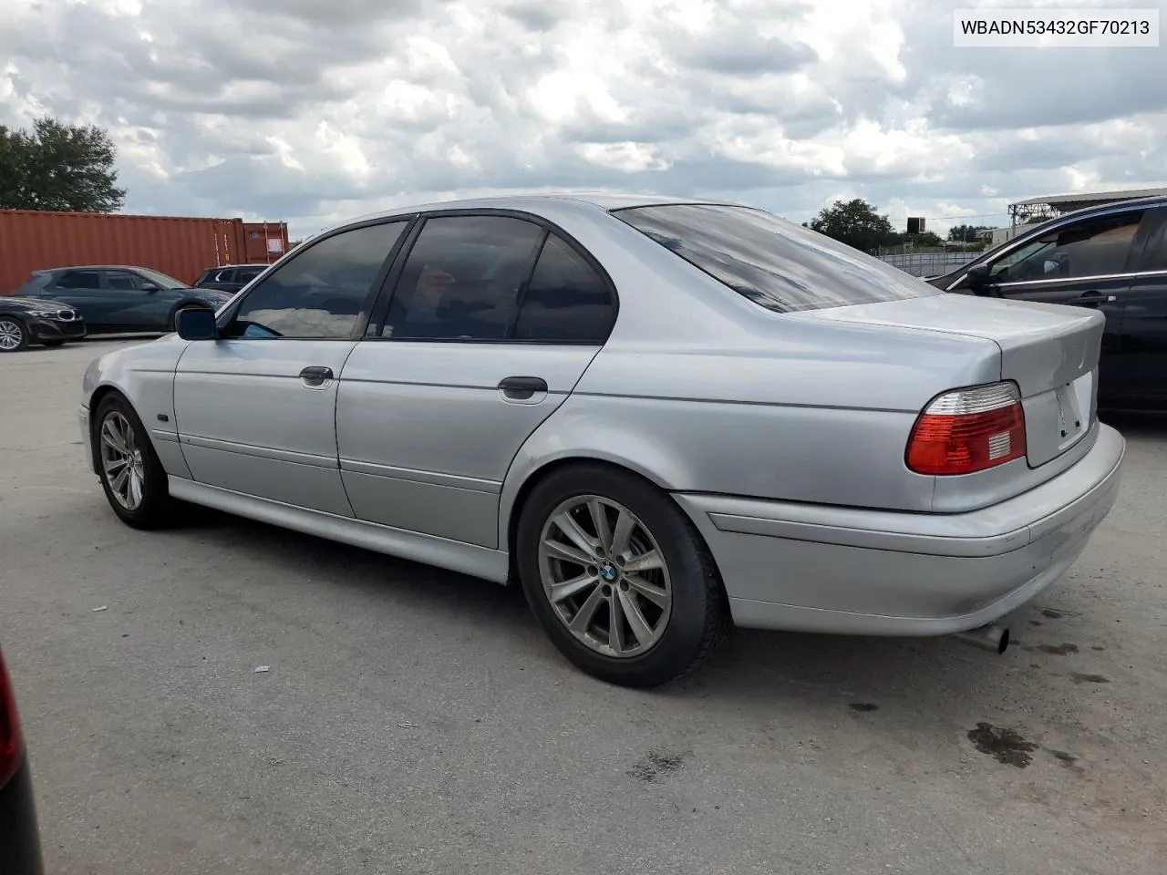 2002 BMW 540 I VIN: WBADN53432GF70213 Lot: 71398694