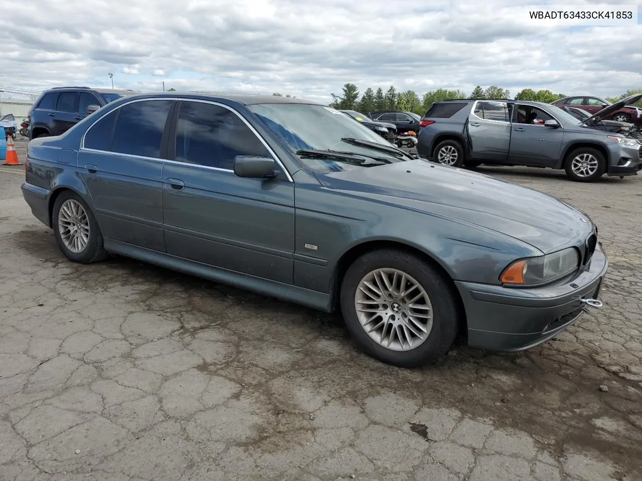 2003 BMW 530 I Automatic VIN: WBADT63433CK41853 Lot: 68220394