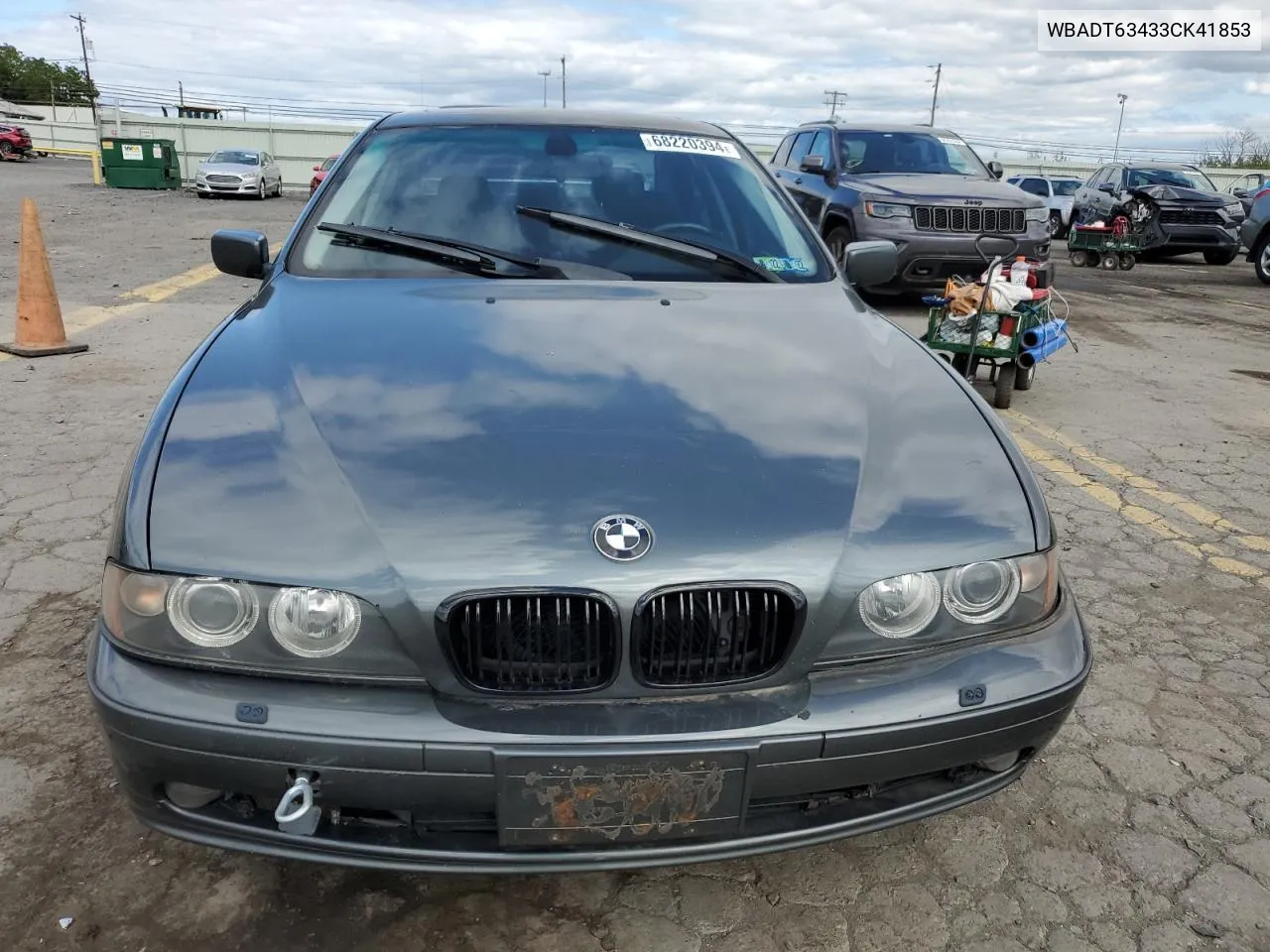 2003 BMW 530 I Automatic VIN: WBADT63433CK41853 Lot: 68220394