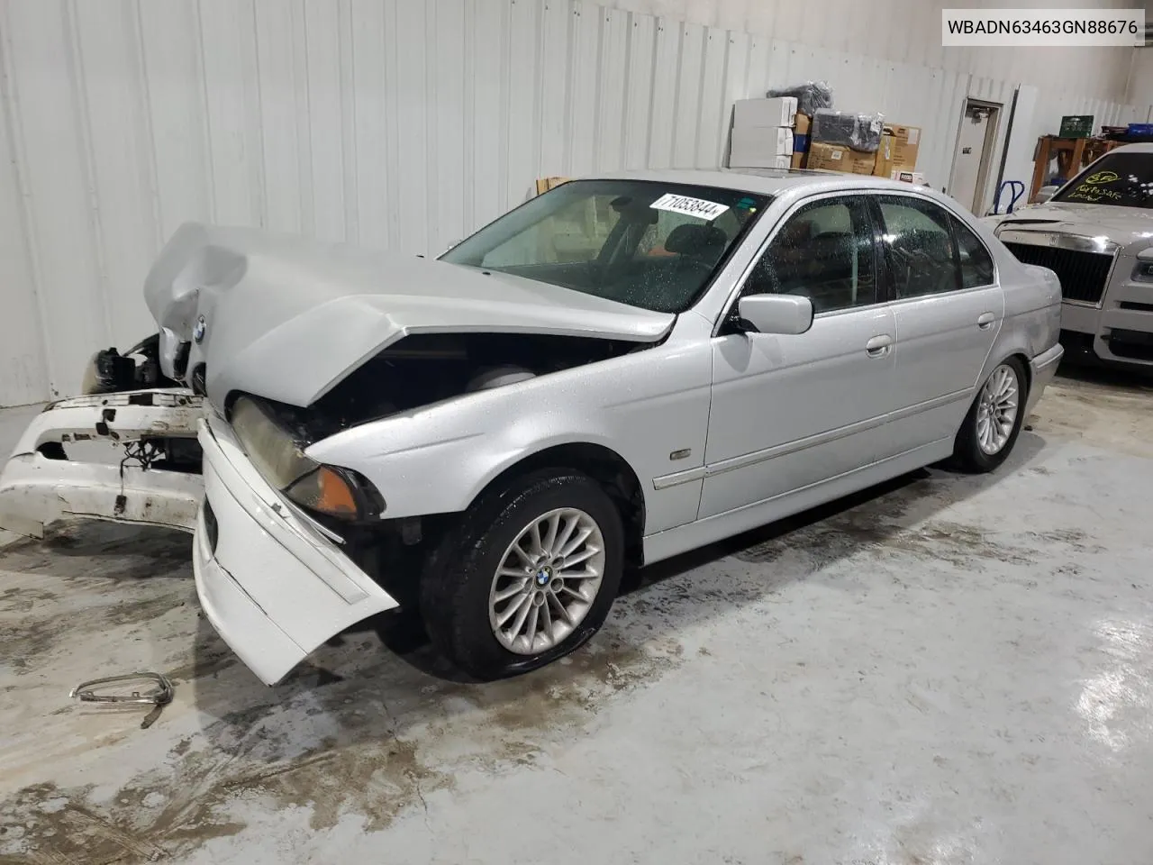 2003 BMW 540 I Automatic VIN: WBADN63463GN88676 Lot: 71053844