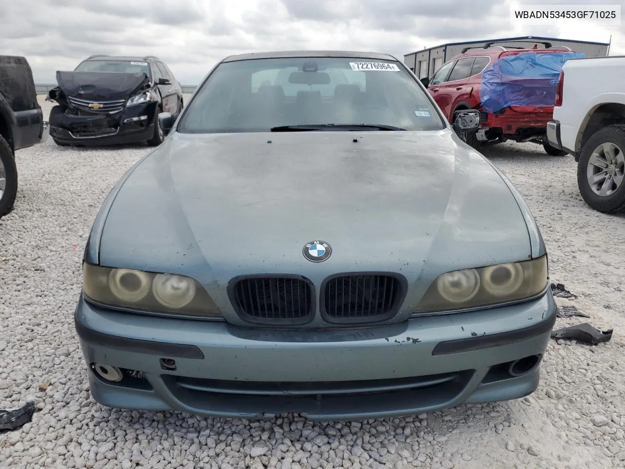 2003 BMW 540 I VIN: WBADN53453GF71025 Lot: 72276964