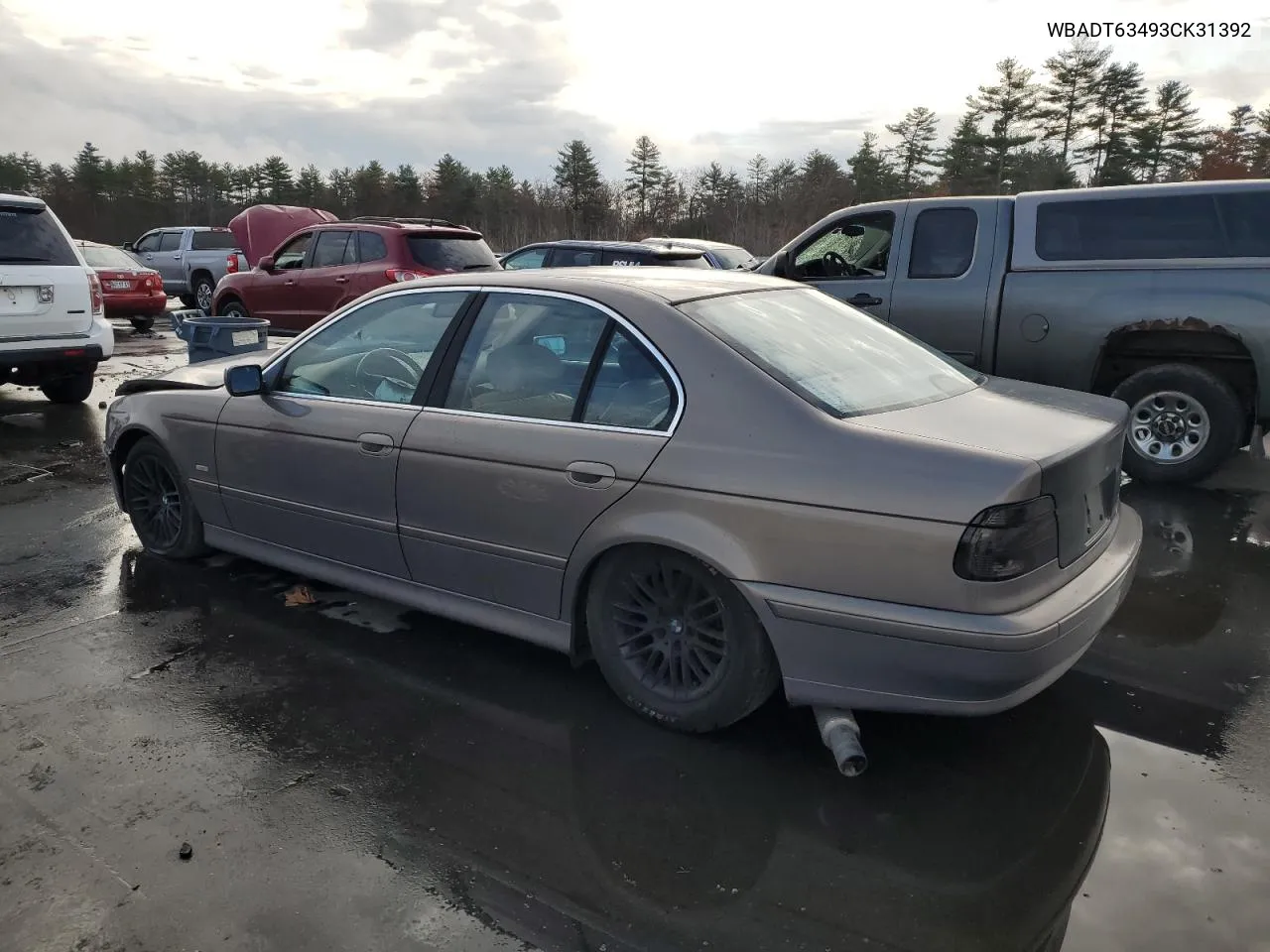 2003 BMW 530 I Automatic VIN: WBADT63493CK31392 Lot: 77869504