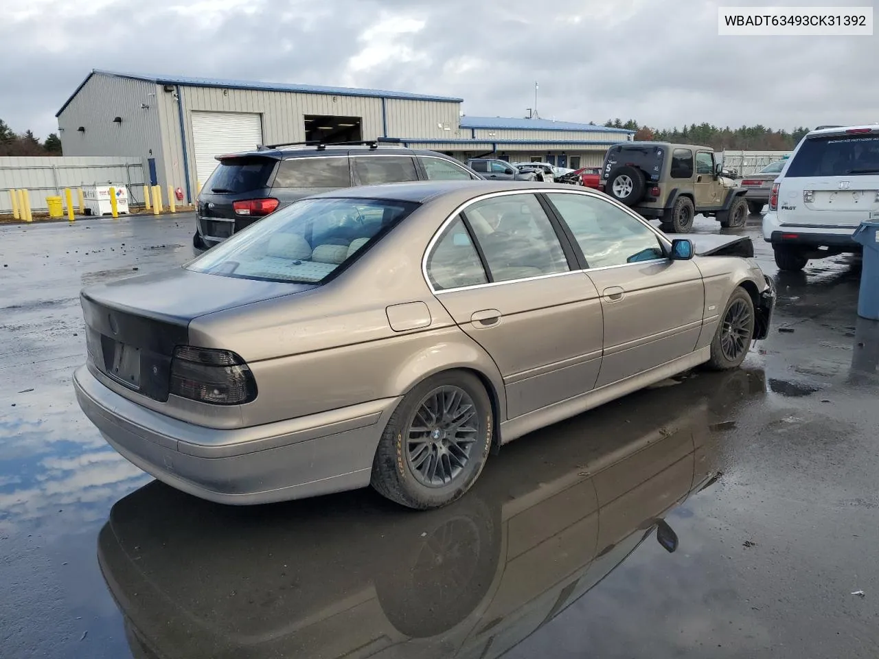 2003 BMW 530 I Automatic VIN: WBADT63493CK31392 Lot: 77869504