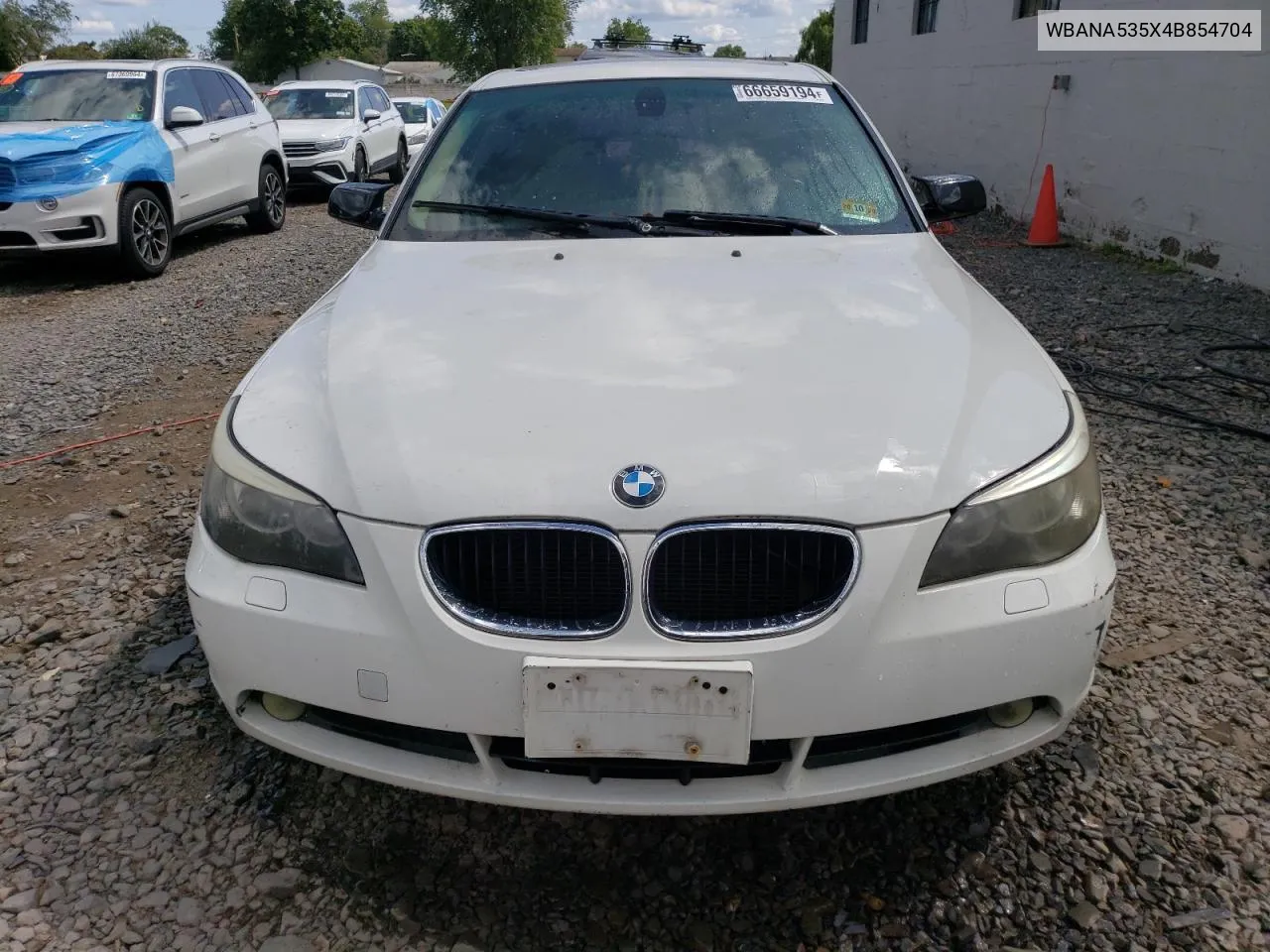 WBANA535X4B854704 2004 BMW 525 I