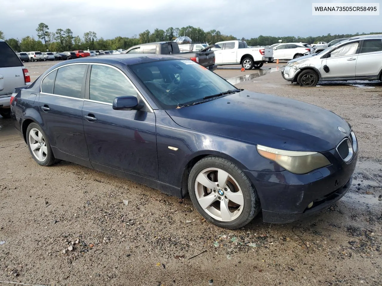 2005 BMW 530 I VIN: WBANA73505CR58495 Lot: 81512884