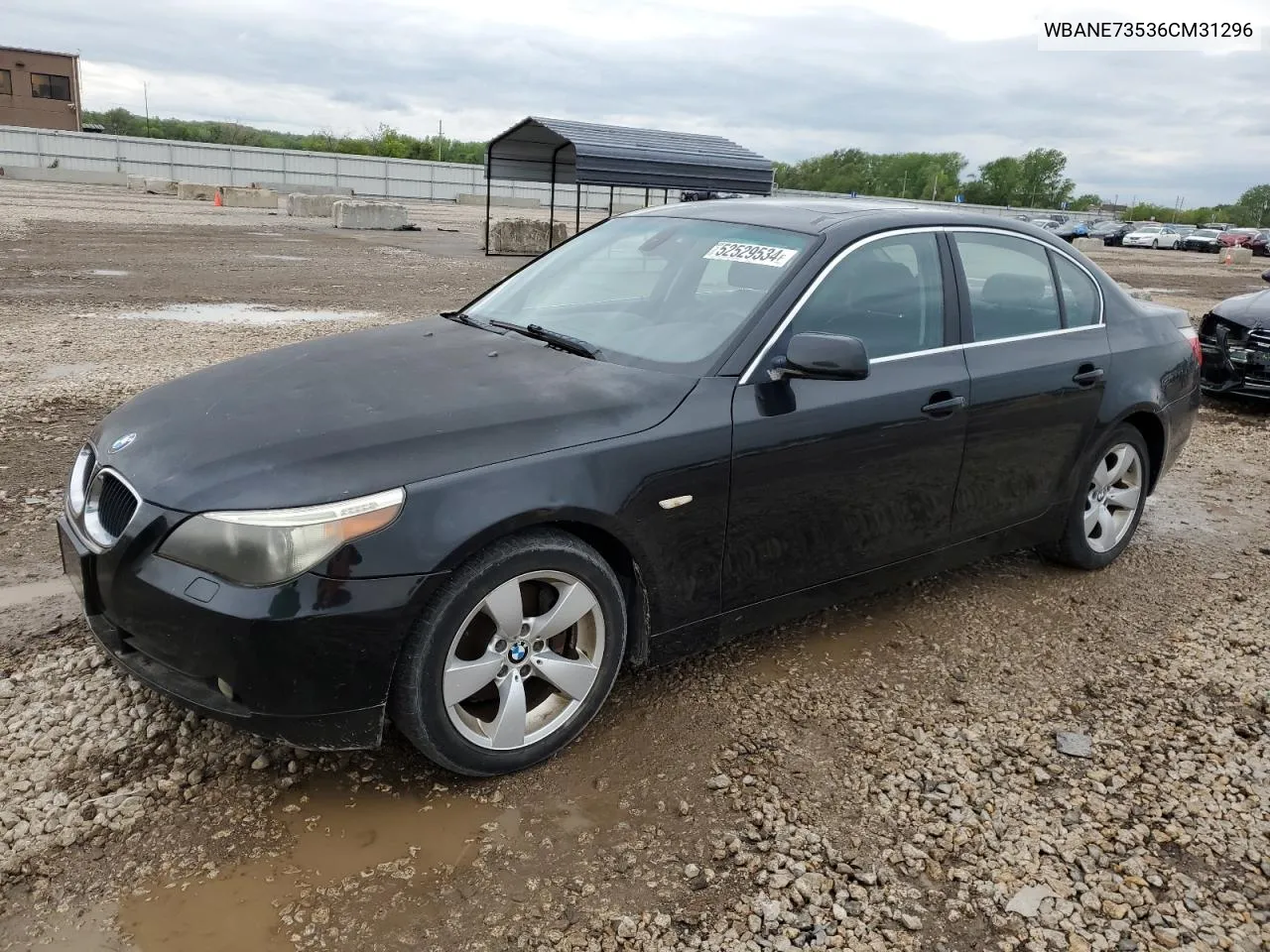 2006 BMW 530 I VIN: WBANE73536CM31296 Lot: 52529534