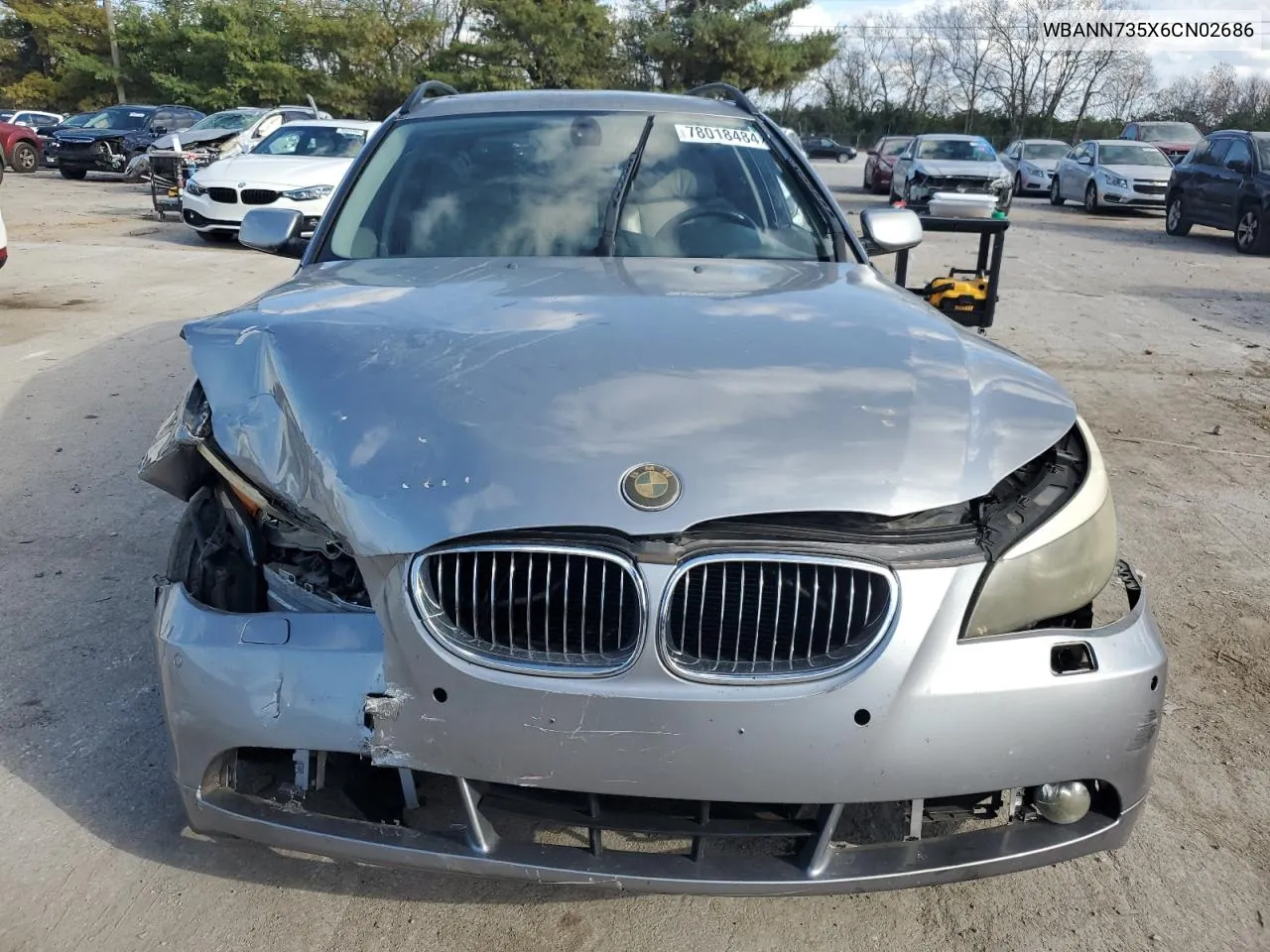 2006 BMW 530 Xit VIN: WBANN735X6CN02686 Lot: 78018484