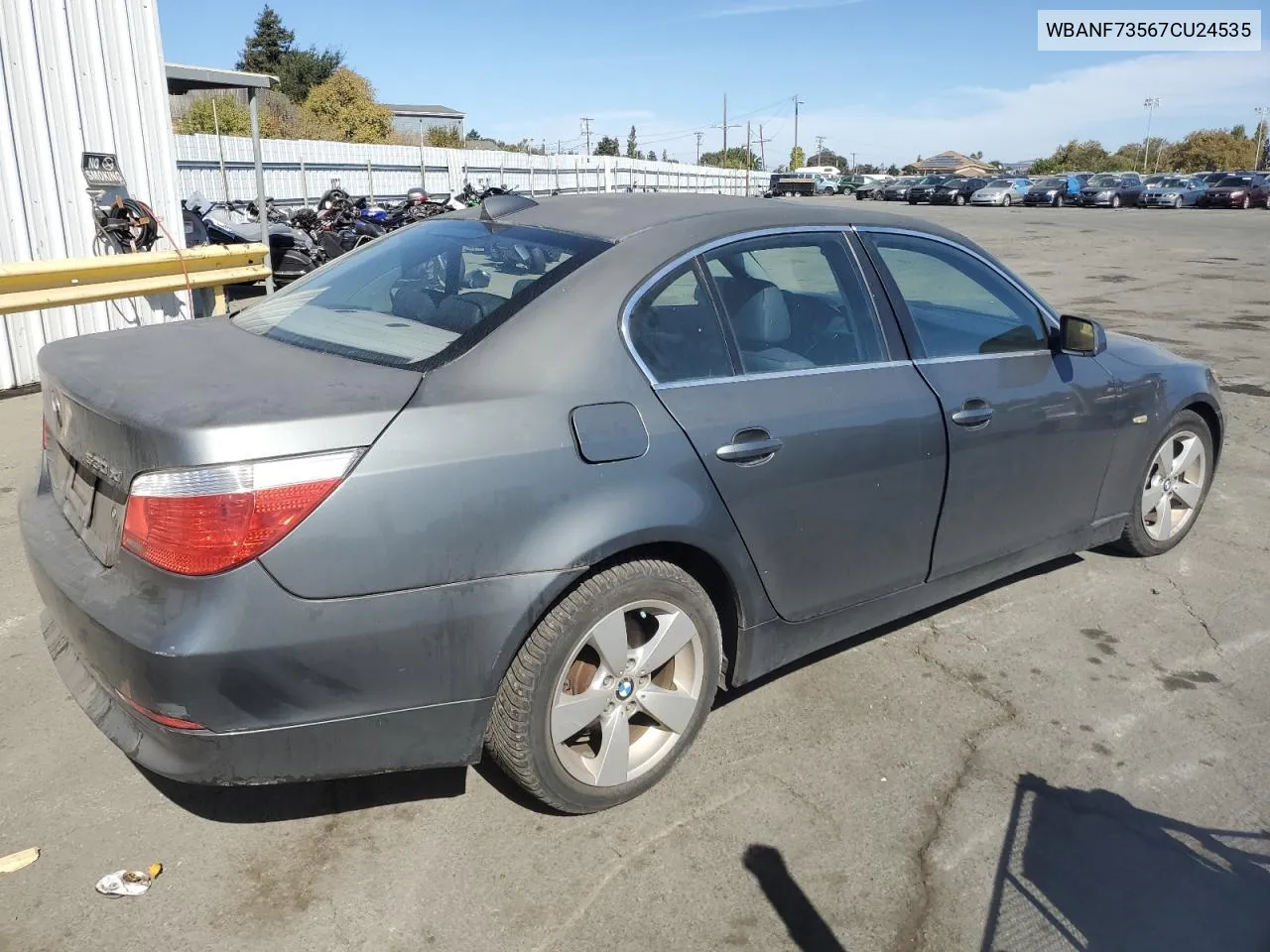 2007 BMW 530 Xi VIN: WBANF73567CU24535 Lot: 75573614