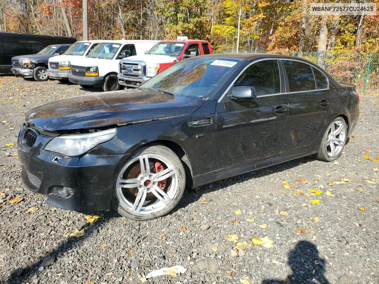 2007 BMW 530 Xi VIN: WBANF73577CU24625 Lot: 76731984