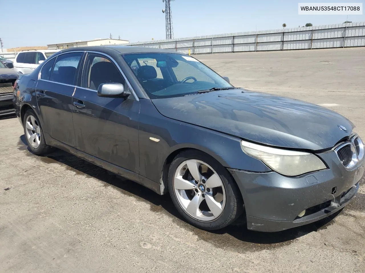 2008 BMW 528 I VIN: WBANU53548CT17088 Lot: 68708414