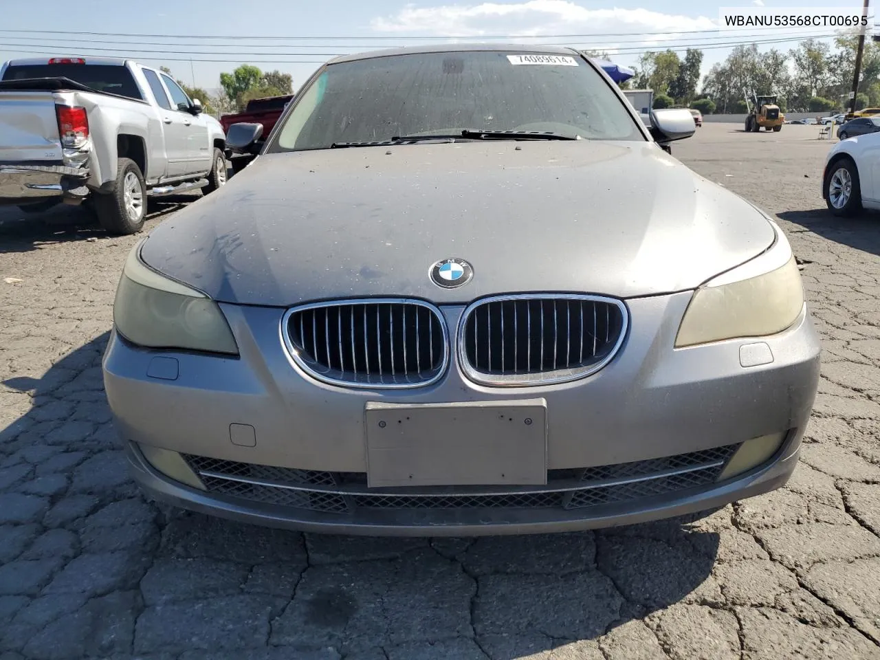 2008 BMW 528 I VIN: WBANU53568CT00695 Lot: 74089614