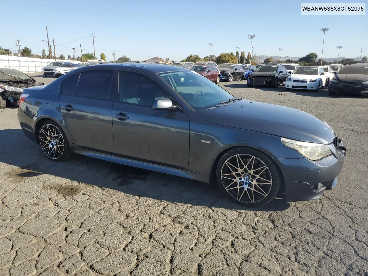 WBANW535X8CT52096 2008 BMW 550 I