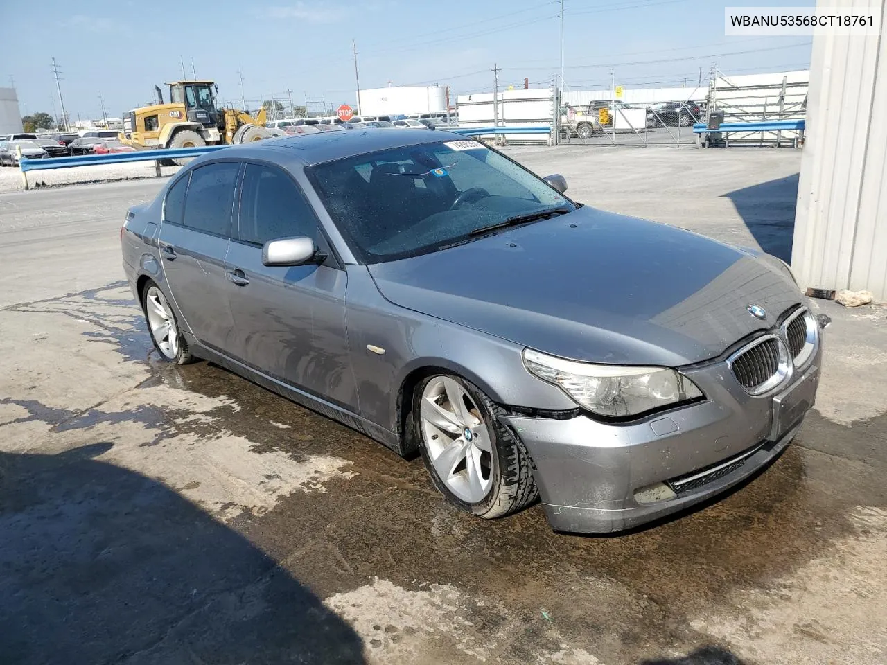 2008 BMW 528 I VIN: WBANU53568CT18761 Lot: 74296354