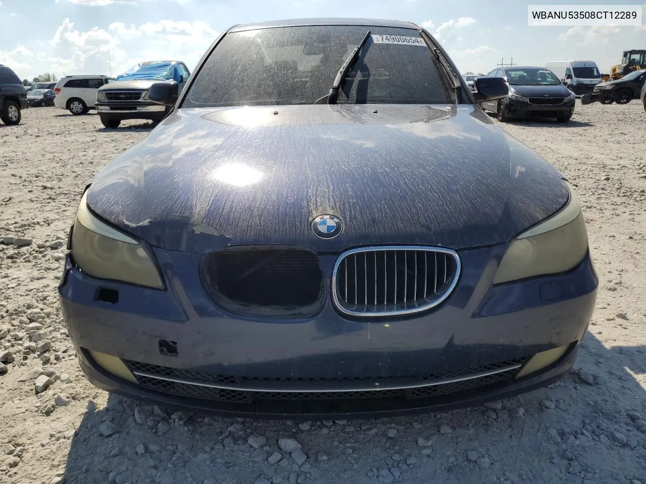 2008 BMW 528 I VIN: WBANU53508CT12289 Lot: 74900654