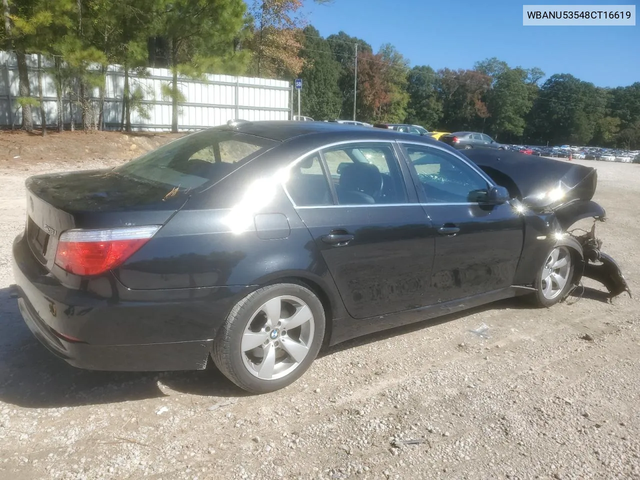 2008 BMW 528 I VIN: WBANU53548CT16619 Lot: 76832714