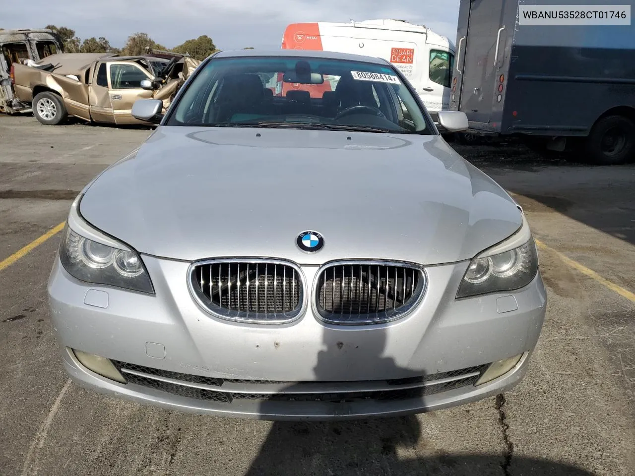 2008 BMW 528 I VIN: WBANU53528CT01746 Lot: 80588414