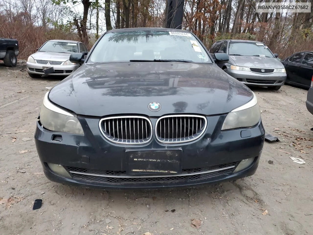 2008 BMW 535 Xi VIN: WBANV93558CZ67682 Lot: 80889244