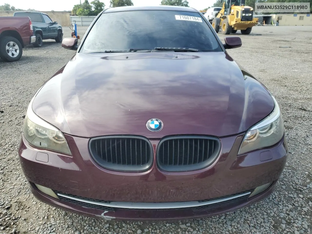 2009 BMW 528 I VIN: WBANU53529C118980 Lot: 71607184